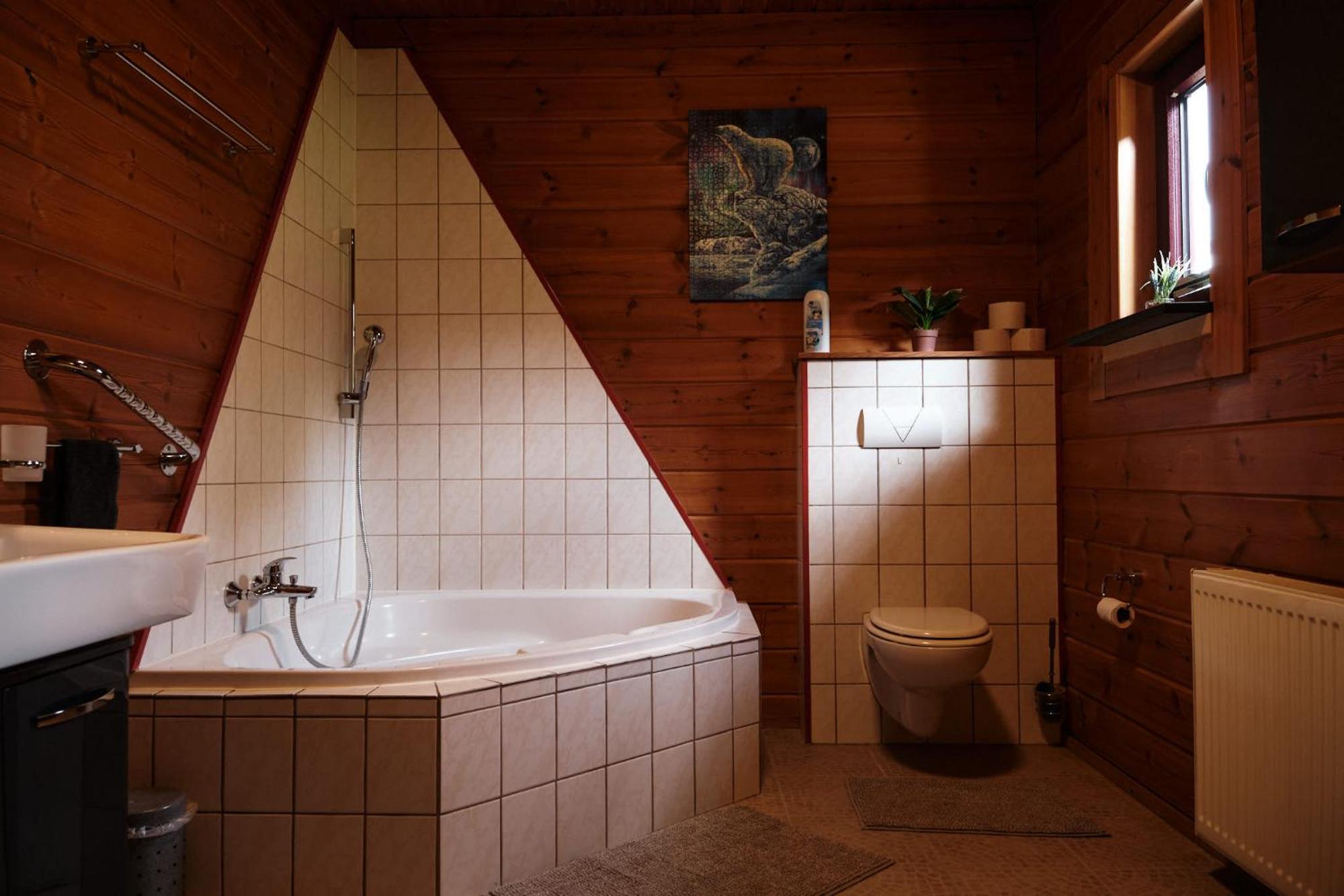 Holzblockhaus, Eifel Villa Oberkail Exterior photo